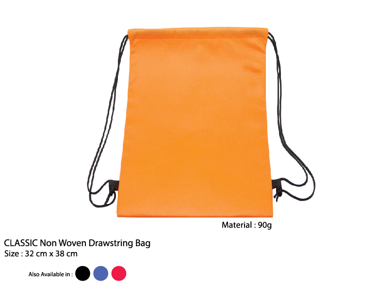 CLASSIC Non-Woven Drawstring Bag