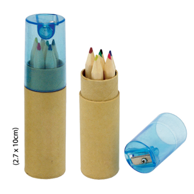 ECO6 - ECO 6 Color Pencil Sets + Sharpener