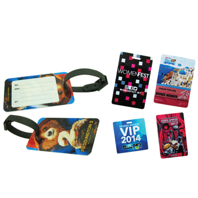 Luggage Tags - OEM PVC Luggage Tags