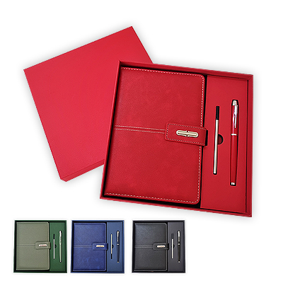 A5 Diary Set with Pen - A5 Diary Set with Pen