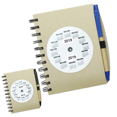ECOCRN - ECO Calendar Rota Notepad (with Pen)
